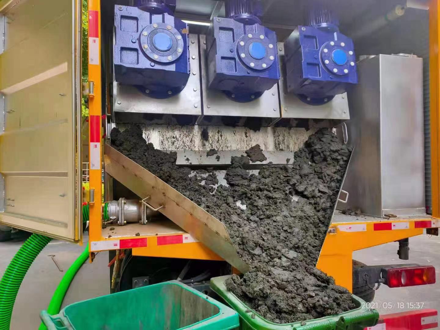 武隆化粪池清掏城市维护站-泥浆净化干湿分离处理